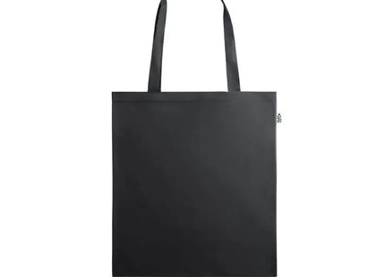 Schwarze MAPUTO rPET-Tragetasche 190T – Umweltfreundliche und stilvolle Tragetasche für bewusste Käufer TK Gruppe® Grosshandel 