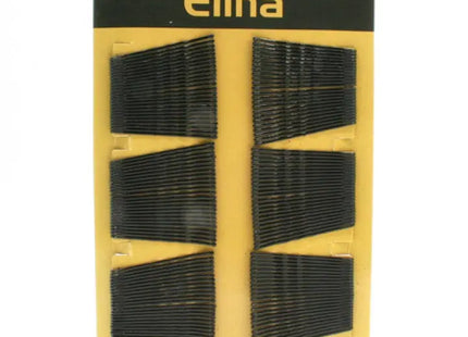 Schwarze Metall-Haarspangen 4,8 cm, Großpackung 144 Stück auf Karte TK Gruppe® Grosshandel 