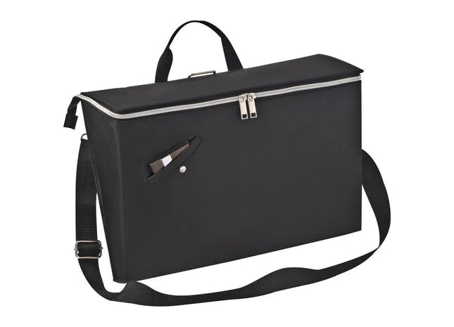 Schwarze Multifunktions-Verwandlungstasche aus Mikrofaser – Vielseitig, robust, elegant TK Gruppe® Grosshandel 