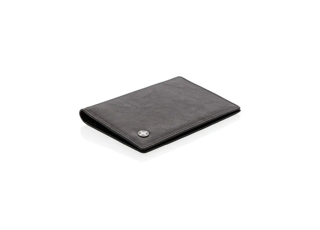 Schwarze RFID-Schutz Ausweismappe – Sicherheit & Stil in Einem TK Gruppe® Grosshandel 