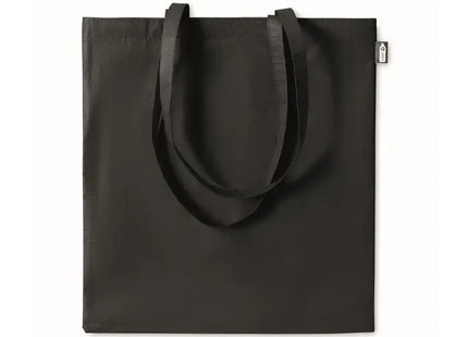 Schwarze RPET Non Woven Einkaufstasche TOTE - Ökologisch & Praktisch TK Gruppe® Grosshandel 