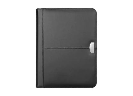 Schwarze Schreibmappe York - Professionelle A4-Dokumententasche TK Gruppe® Grosshandel 