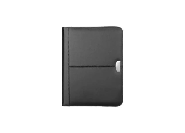 Schwarze Schreibmappe York - Professionelle A4-Dokumententasche TK Gruppe® Grosshandel 