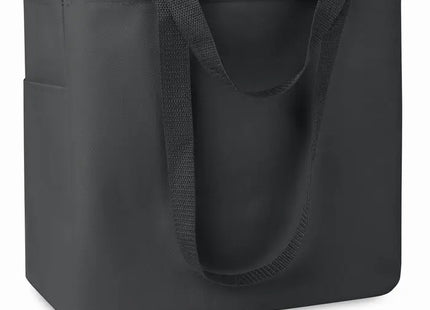 Schwarze Shopping Tasche CAMDEN - Modern & Geräumig TK Gruppe® Grosshandel 