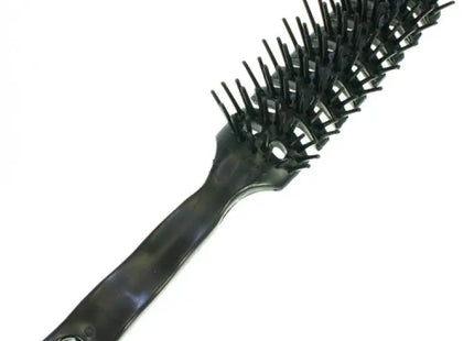 Schwarze Skelett-Haarbürste 19x3x2cm – Leicht & Effektiv für Styling TK Gruppe® Grosshandel 