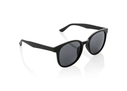 Schwarze Sonnenbrille aus Weizenstroh, umweltfreundlich & stilvoll TK Gruppe® Grosshandel 
