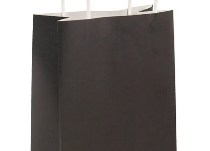 Schwarze Tragetasche mit Griff, 14x21x7 cm, praktisch und stilvoll TK Gruppe® Grosshandel 