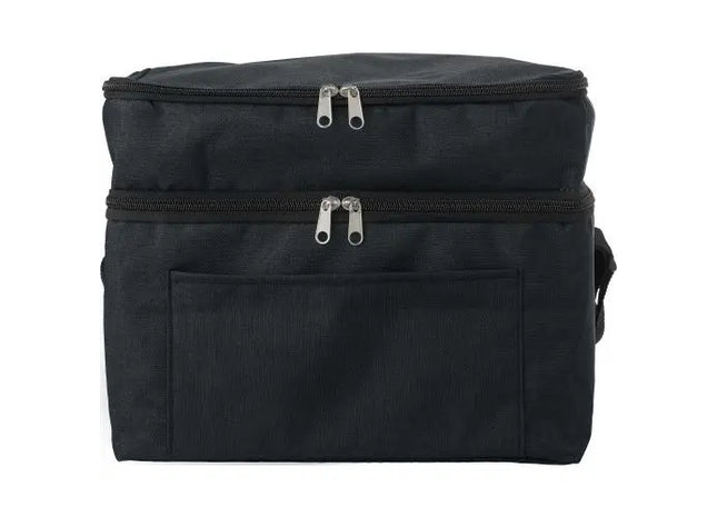 Schwarze Troy rPET-Kühltasche - Elegant & Umweltfreundlich TK Gruppe® Grosshandel 