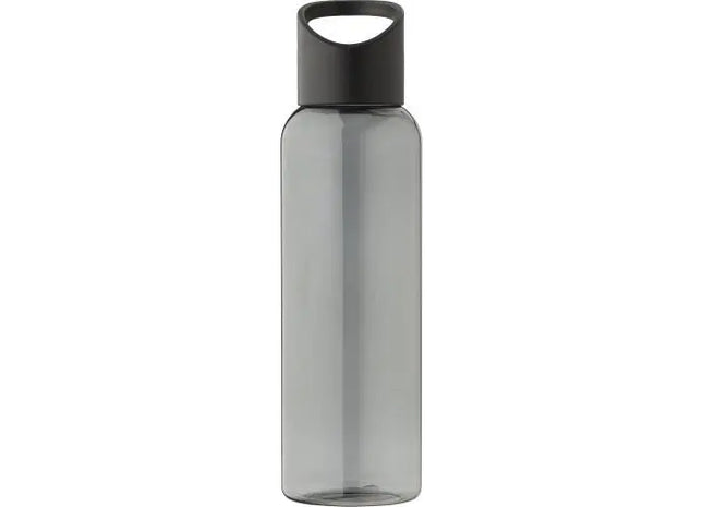Schwarze rPET Wasserflasche Lila, 1000 ml, Recyclebar & Stilvoll TK Gruppe® Grosshandel 