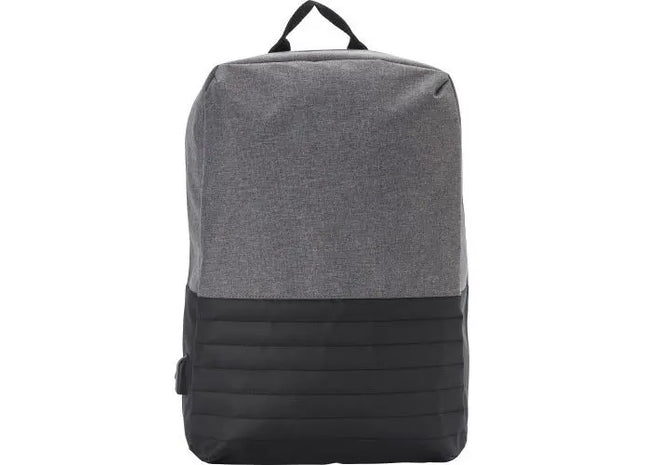 Schwarzer Asim Rucksack aus PVC – Sicher und Stilvoll Unterwegs TK Gruppe® Grosshandel 
