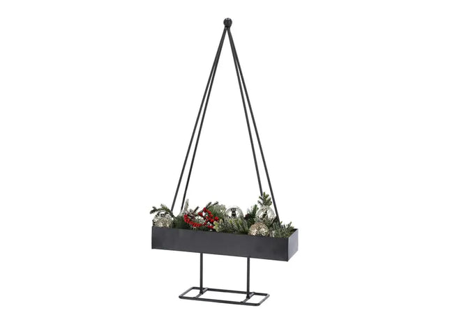 Schwarzer Baum-Dekoaufsteller, 42 cm hoch - Modernes Akzentstück TK Gruppe® Grosshandel 