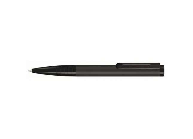 Schwarzer Boom M Drehkugelschreiber - Eleganter Stift für flüssiges Schreiben TK Gruppe® Grosshandel 