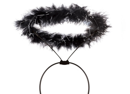 Schwarzer Halo Für Engel - Kostümzubehör, Dunkler Engel Halo TK Gruppe® Grosshandel 