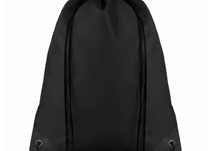 Schwarzer Kordelzugbeutel SHOOP - Praktisch und stilvoll für unterwegs TK Gruppe® Grosshandel 