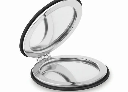 Schwarzer Kosmetikspiegel GLOW ROUND – Eleganter Rundspiegel für Make-up TK Gruppe® Grosshandel 