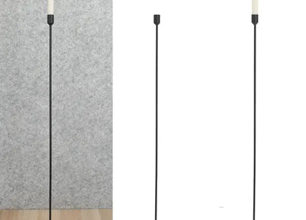 Schwarzer Metall-Kerzenständer, 92 cm Hoch - Moderner Standkerzenhalter TK Gruppe® Grosshandel 