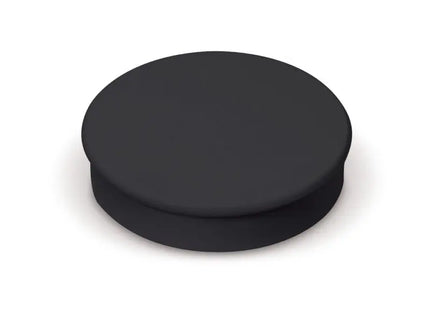 Schwarzer Rundmagnet 36mm – Kraftvoller Haftmagnet für Büro und Zuhause TK Gruppe® Grosshandel 