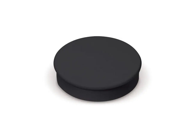 Schwarzer Rundmagnet 36mm – Kraftvoller Haftmagnet für Büro und Zuhause TK Gruppe® Grosshandel 