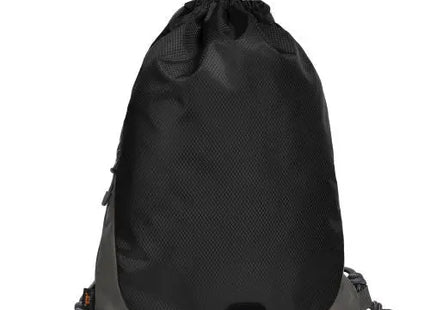 Schwarzer STEP Zugbeutel - Elegant & Funktional TK Gruppe® Grosshandel 