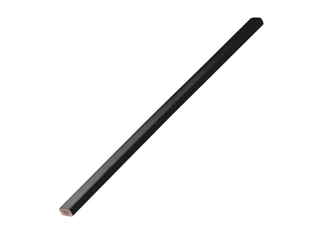 Schwarzer Zimmermannsbleistift - Ideal für präzise Bau-Markierungen TK Gruppe® Grosshandel 