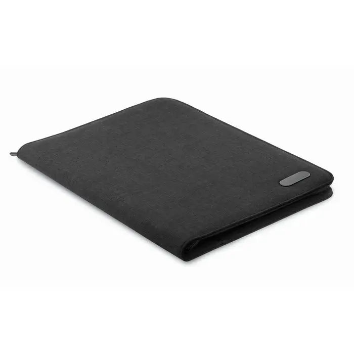 Schwarzes DIN A4 Portfolio Notes Folder - Organisation und Stil vereint TK Gruppe® Grosshandel