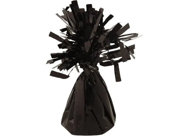 Schwarzes Folien-Ballongewicht, 85 g, stabiler Ständer für die Dekoration TK Gruppe® Grosshandel 