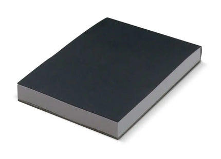 Schwarzes Notizbuch mit 150 Blatt aus Recyclingpapier – Umweltfreundlich & Stilvoll TK Gruppe® Grosshandel 