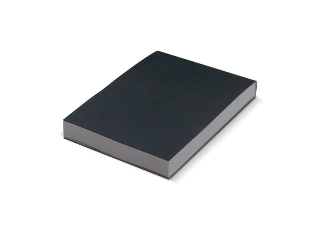 Schwarzes Notizbuch mit 150 Blatt aus Recyclingpapier – Umweltfreundlich & Stilvoll TK Gruppe® Grosshandel 