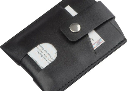 Schwarzes RFID Kartenetui – Sicher, Schlank & Stilvoll TK Gruppe® Grosshandel 