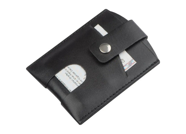 Schwarzes RFID Kartenetui – Sicher, Schlank & Stilvoll TK Gruppe® Grosshandel 
