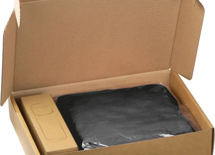 Schwarzes XL Set: Fleecedecke + Thermokanne Liverpool - Wärmender Komfort für unterwegs TK Gruppe® Grosshandel 