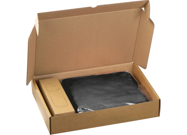 Schwarzes XL Set: Fleecedecke + Thermokanne Liverpool - Wärmender Komfort für unterwegs TK Gruppe® Grosshandel 