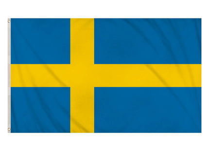 Schweden-Flagge, groß 5 Fuß x 3 Fuß, robust und wetterfest TK Gruppe® Grosshandel 