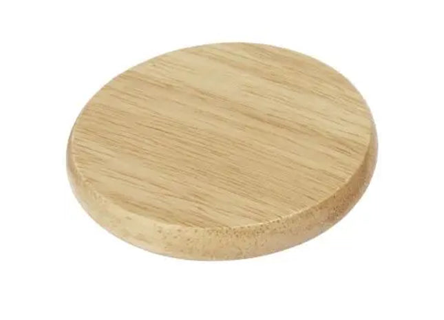 Scroll Holzuntersetzer mit Flaschenöffner in Natur – Multifunktional & Stilvoll, 100mm TK Gruppe® Grosshandel 