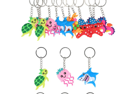 Sealife-Minifiguren, 5 cm, Set mit 6 verschiedenen Meeresbewohnern – Lernspielzeug TK Gruppe® Grosshandel 