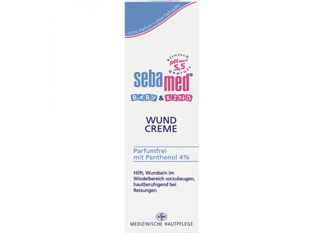 Sebamed Baby Wundcreme 75ml - Sanfte Heilcreme für empfindliche Babyhaut TK Gruppe® Grosshandel 