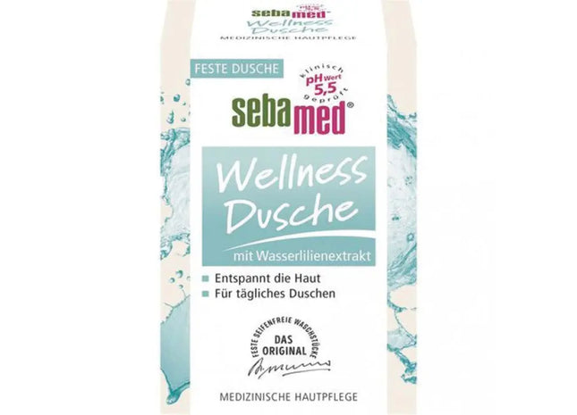 Sebamed Wellness Duschseife 100g - Sanfte Hautreinigung für tägliche Erfrischung TK Gruppe® Grosshandel 