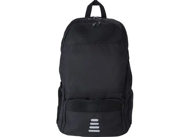 Sebastian Multifunktionsrucksack aus rPET-Polyester in Schwarz – Vielseitig und Modern TK Gruppe® Grosshandel 