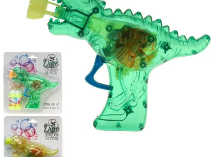 Seifenblasenpistole "Dino" mit LED TK Gruppe® Grosshandel 