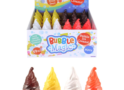 Seifenblasenspielzeug, 59 ml, 12,5 cm, 4er-Pack sortierte Farben für Kinder TK Gruppe® Grosshandel 