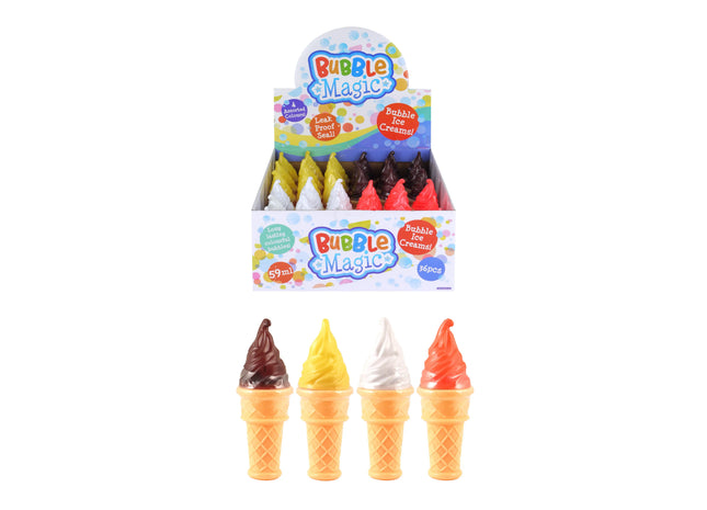Seifenblasenspielzeug, 59 ml, 12,5 cm, 4er-Pack sortierte Farben für Kinder TK Gruppe® Grosshandel 