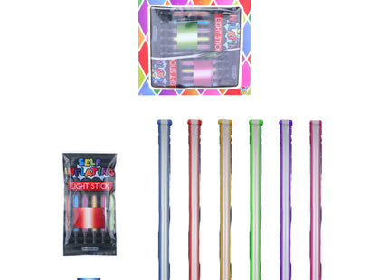 Selbstaufblasender Lichtstab, 70,4 cm x 3 cm, 6 Farben - Leuchtstäbe für Veranstaltungen TK Gruppe® Grosshandel 