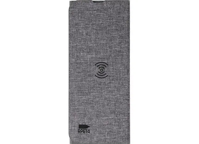 Selene rPET schnelle kabellose Ladestation - grau TK Gruppe® Grosshandel 