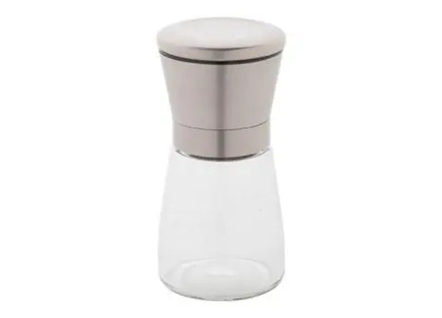 Semman Salz- & Pfeffermühle Transparent-Silber – Stilvoll & Präzise TK Gruppe® Grosshandel 