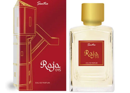 Sentio 100ml Rojo 045 Eau de Parfum, Markantes Unisex-Duft mit Würzigen Akzenten TK Gruppe® Grosshandel 