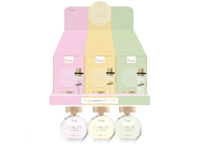 Sentio Chalize Eau de Parfum Damen, 100ml, 15er Verkaufsdisplay TK Gruppe® Grosshandel 