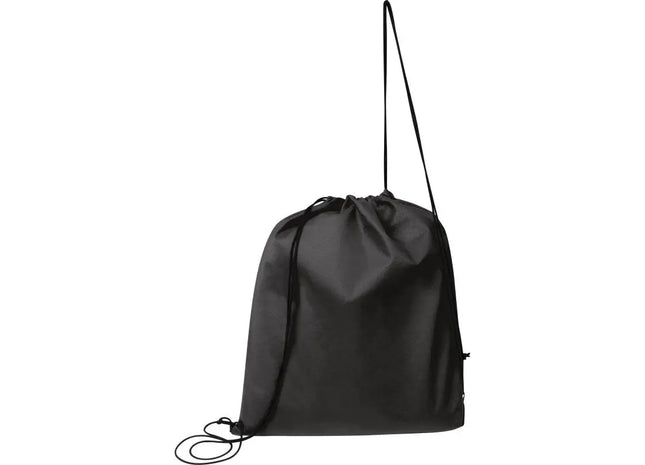 Seoul Nicht-Gewebter Sportbeutel – Schwarz, Leicht und Praktisch für Aktive unterwegs TK Gruppe® Grosshandel 