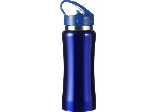 Serena Edelstahl-Trinkflasche in Blau - Stilvoll & Praktisch, 500 ml TK Gruppe® Grosshandel 