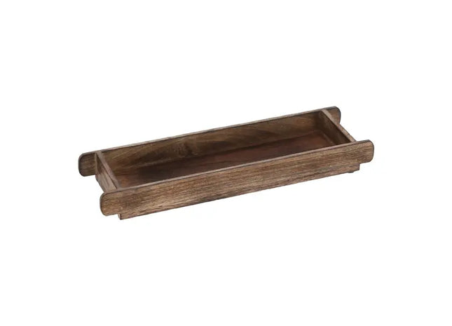 Serviertablett aus Mangoholz, ca. 40x12cm - Rustikales Design TK Gruppe® Grosshandel 