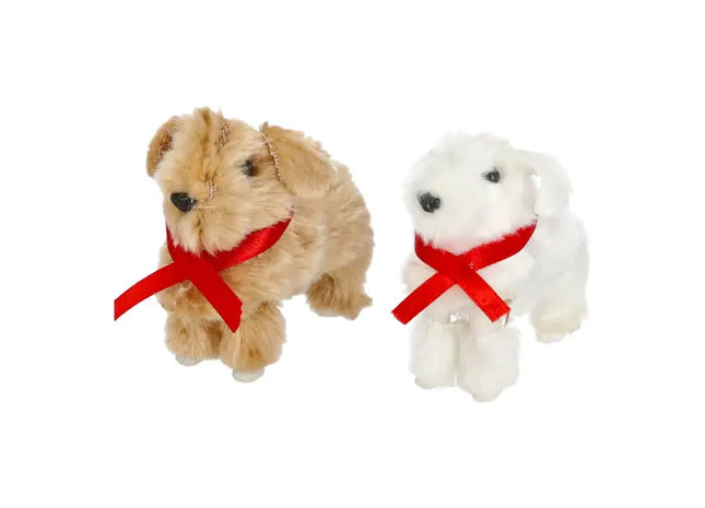Set Flinke Hunde, 4 Stück, ca. 9x9cm - Lebhafte Miniaturstatuen TK Gruppe® Grosshandel 